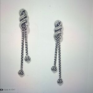 🆕♾️❤️Brighton Interlok Twist Double Post Drop Earrings